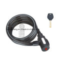 Bicycle Spiral Cable Lock for Bike with Low Price (HLK-021)